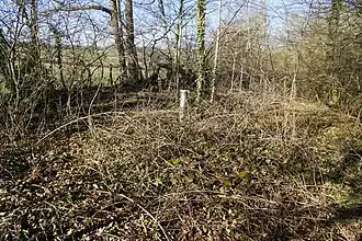 Emplacement du puits avec un piézomètre.