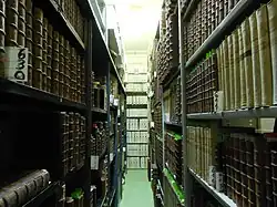 Le fonds ancien avec les incunables.