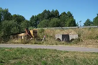 Passage sous la RN19, à Roye.