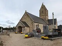 L'église Saint-Ouen de Linverville.