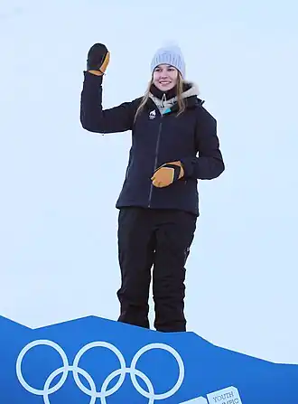 Kelly Sildaru, Skieuse acrobatique. Médaillée de Bronze aux Jeux olympiques d'hiver de 2022.
