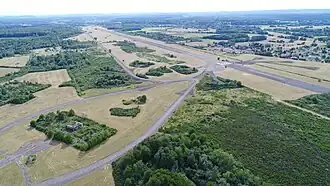 Aérodrome vu de Malbouhans.
