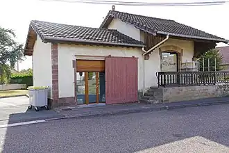 Ancienne gare du Tacot.