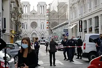 Image illustrative de l’article Attentat de la basilique Notre-Dame de Nice