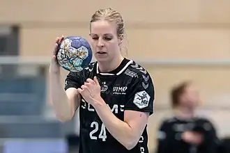 Danick Snelder en 2021 avec Bietigheim