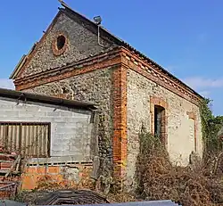 Bâtiment de la machine d'extraction du puits Sainte-Marguerite.
