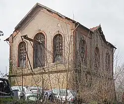 Bâtiment de la machine d'extraction du puits des Zagots.