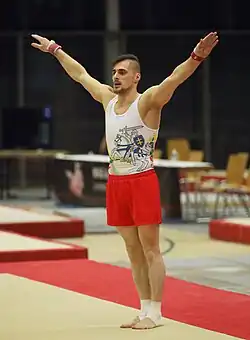 Description de l'image 2023-02-17 All-around competition 2 Floor exercise at Luxembourg Open 2023 (Martin Rulsch) 911.jpg.
