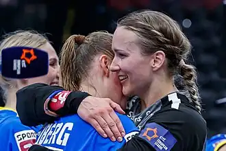 Cecilie Greve (à droite) en 2023