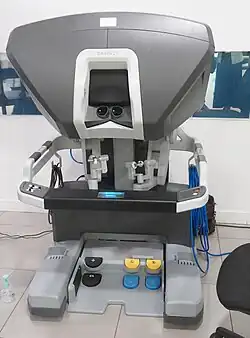 La console de commande.