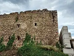 Le rempart avant destruction.