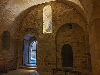 Chapelle Saint-Martin, côté ouest.