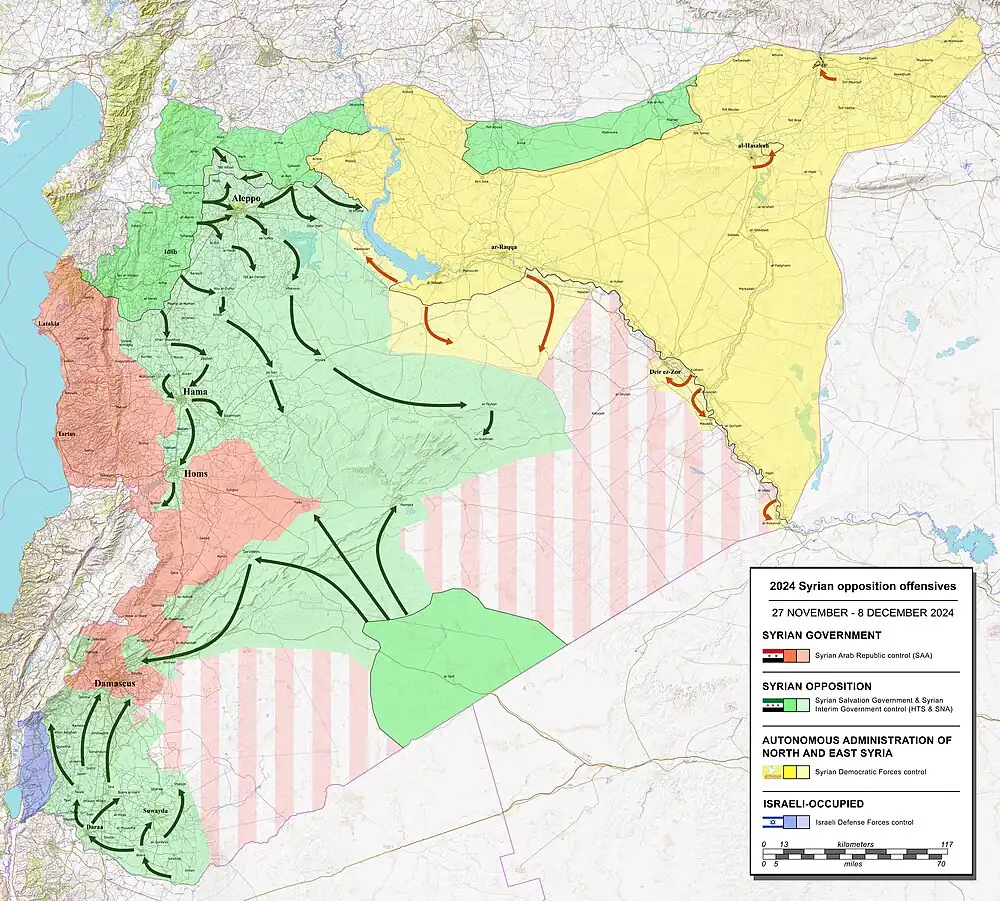 Offensive rebelle au sud