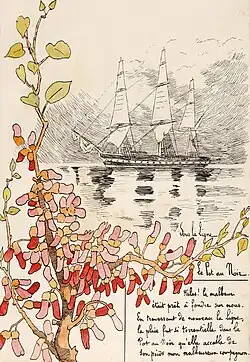 Album 4, sur la ligne, le "pot au noir", page 15, 1895