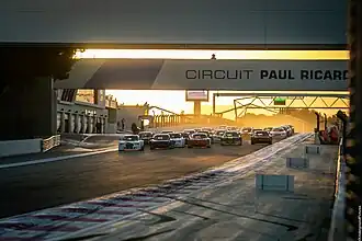 Le départ d'une course de Midget France.