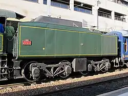 Tender en état de marche.