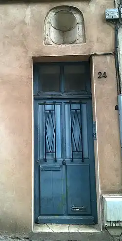 L'entrée du numéro 24.