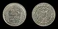 25 pfennigs en nickel (1912).