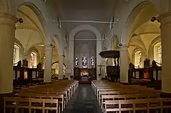 L'intérieur de la basilique.