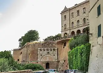 Forteresse Paolina et Porta Marzia.
