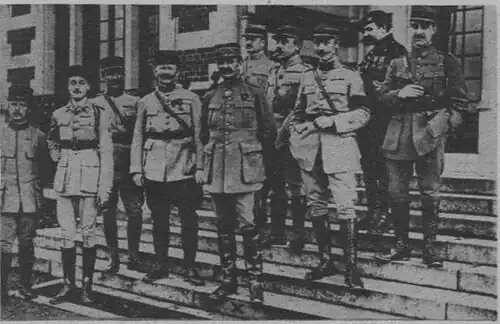 Le Gal Nudant et la mission française.