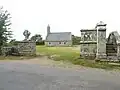 La chapelle Ar Sonj, vue d'ensemble de l'enclos