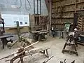 Atelier de menuisier (Écomusée de Plouigneau).
