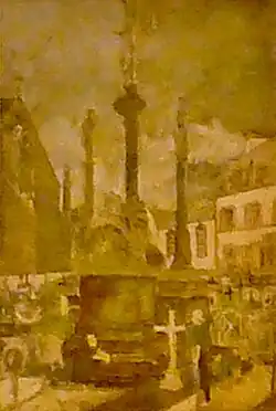 Le calvaire de Guengat, 1930.