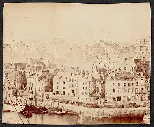 Les quais de Recouvrance vers 1870