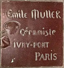 signature d'Émile Muller (1823-1889)