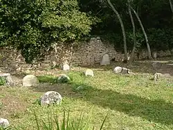 Le cimetière quaker.