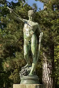 David vainqueur de Goliath d'Antonin Mercié.