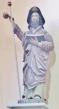 Statue de saint Jacques datant du XVIIe&nbsp;siècle.