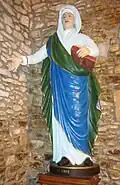 Chapelle Sainte-Anne de Brandérion : statue de sainte Anne.