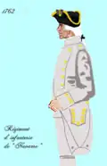 régiment de Navarre de 1762 à 1767
