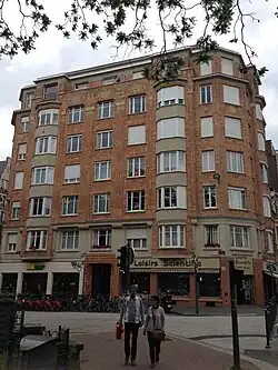 Immeuble du numéro 3 place Richebé