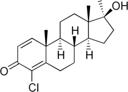 Image illustrative de l’article 4-Chlorodeshydrométhyltestostérone