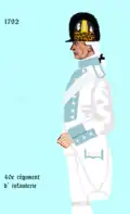 40e régiment d’infanterie de ligne de 1792 à 1794