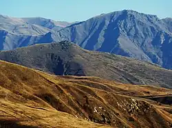 Paysage du versant sud du col de Sélim.