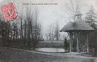 Parc du château de la Salle vers 1900