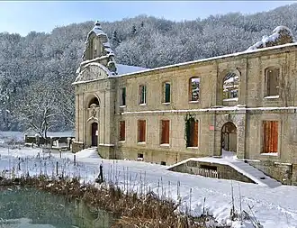 État avant pose de la toiture définitive - janvier 2019.