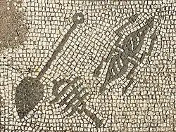 Attributs du 4e&nbsp;grade (Lion), pelle à feu.