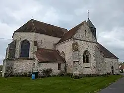Côté de l'église.