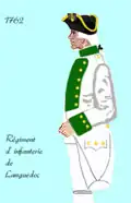 régiment de Languedoc de 1762 à 1767