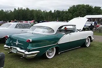 Berline, vue arrière.