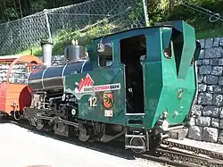 Locomotive à crémaillère (Suisse).