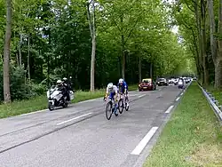 L'échappée en combe de Savoie.