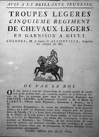 Image illustrative de l’article Régiment de cavalerie de Quercy