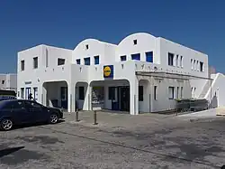 A Santorini, Grèce.