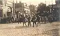 Rentrée du drapeau devant l’hôtel de ville de Tours le 14 septembre 1919